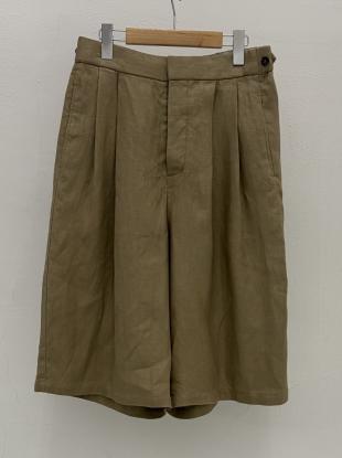 【WYTE】クラフトリネンアーティザナルショートトラウザーズ/11-11961