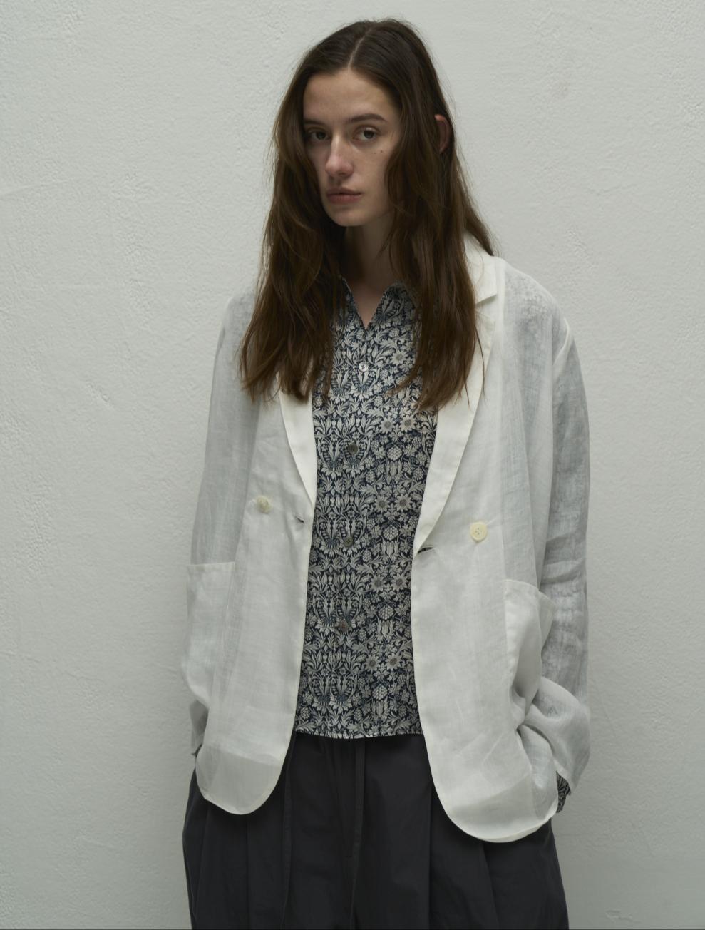 【WYTE】クラフトラミーダブルカーディガンジャケット/11-12220