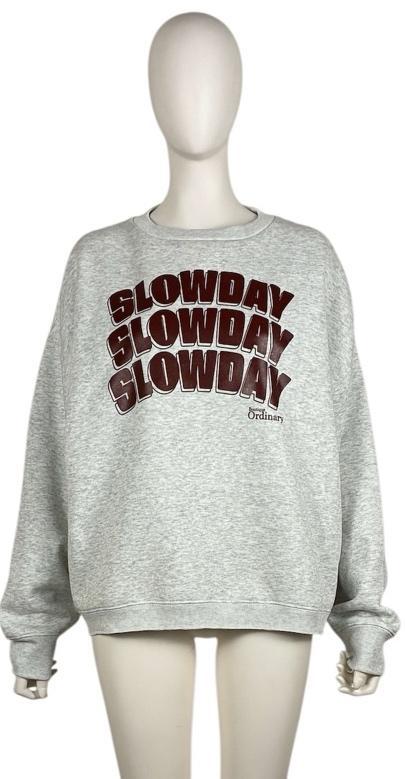【Ordinary】"SLOWDAY "スウェットシャツ/BO26-720T