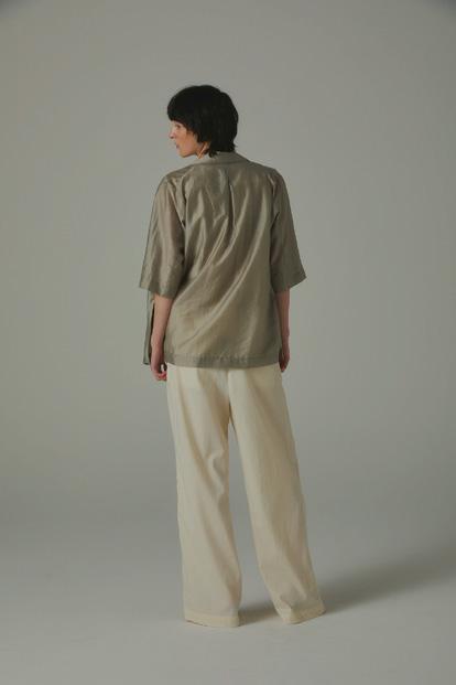 【ANGELINA】五分袖オーバージャケット/26163-6063M