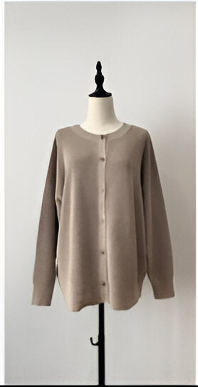 【siro de labonte】ワッフル2wayワイドカーディガン/R613102