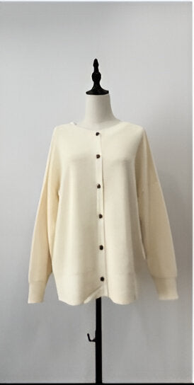 【siro de labonte】ワッフル2wayワイドカーディガン/R613102