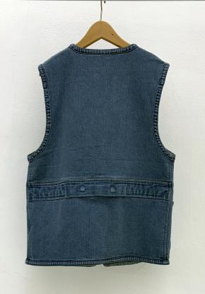 【WYTE】ハイブリットデニムフィッシングベスト/11-12330