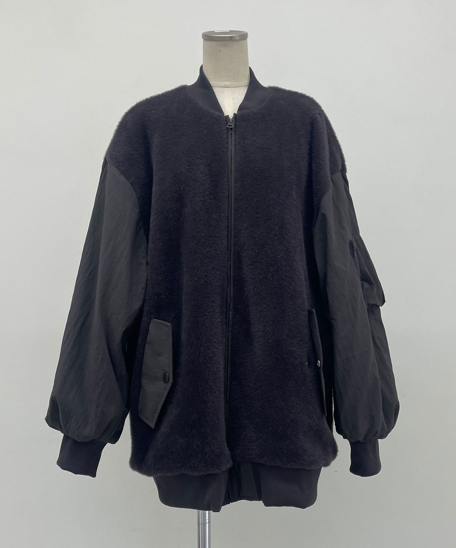 【HERENCIA】異素材ボアMA-1/H125305