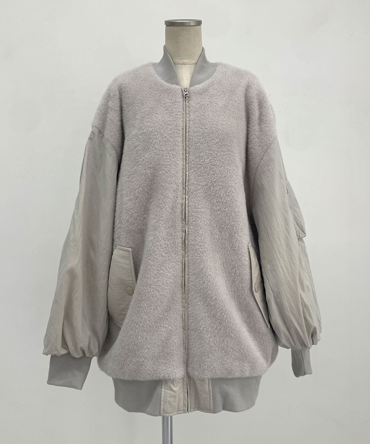 【HERENCIA】異素材ボアMA-1/H125305