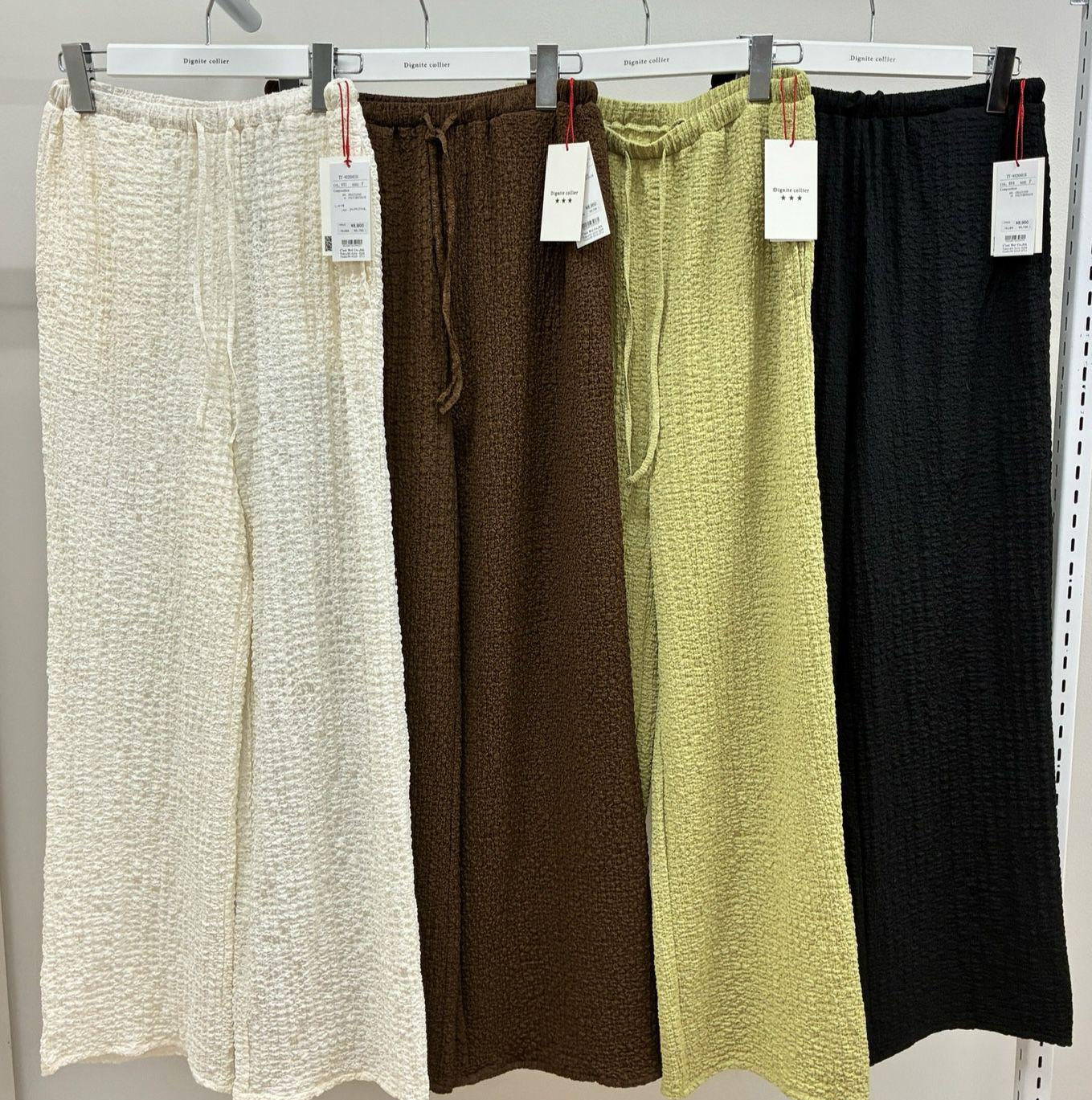 【Dignite Collier】楊柳ワイドカットパンツ/80268016