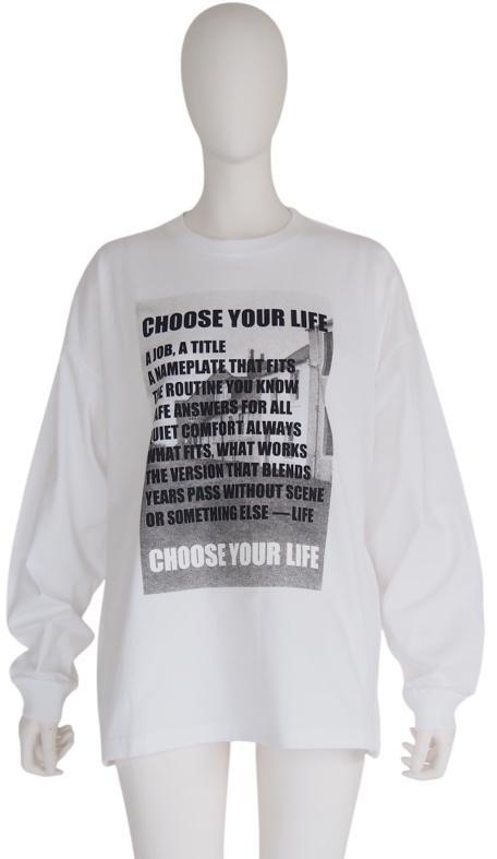 【Ordinary】"CHOOSE YOUR LIFE"LS T/BO26-631T