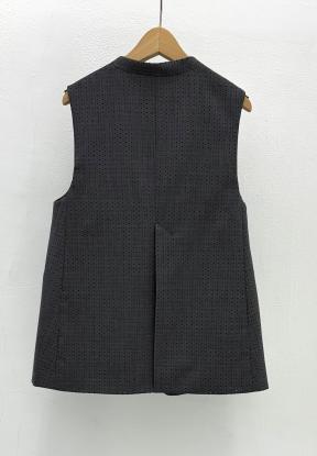 【WYTE】パンチドットボンディングジレ/11-12630