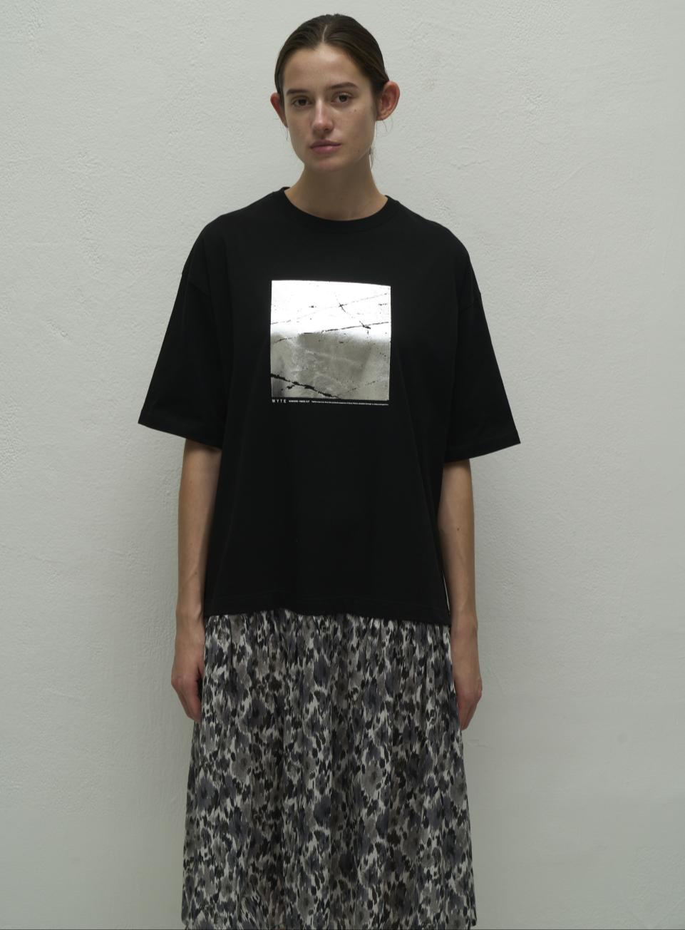 【WYTE】DEVEAUXプリントコンビネーションビッグドレス/11-41040