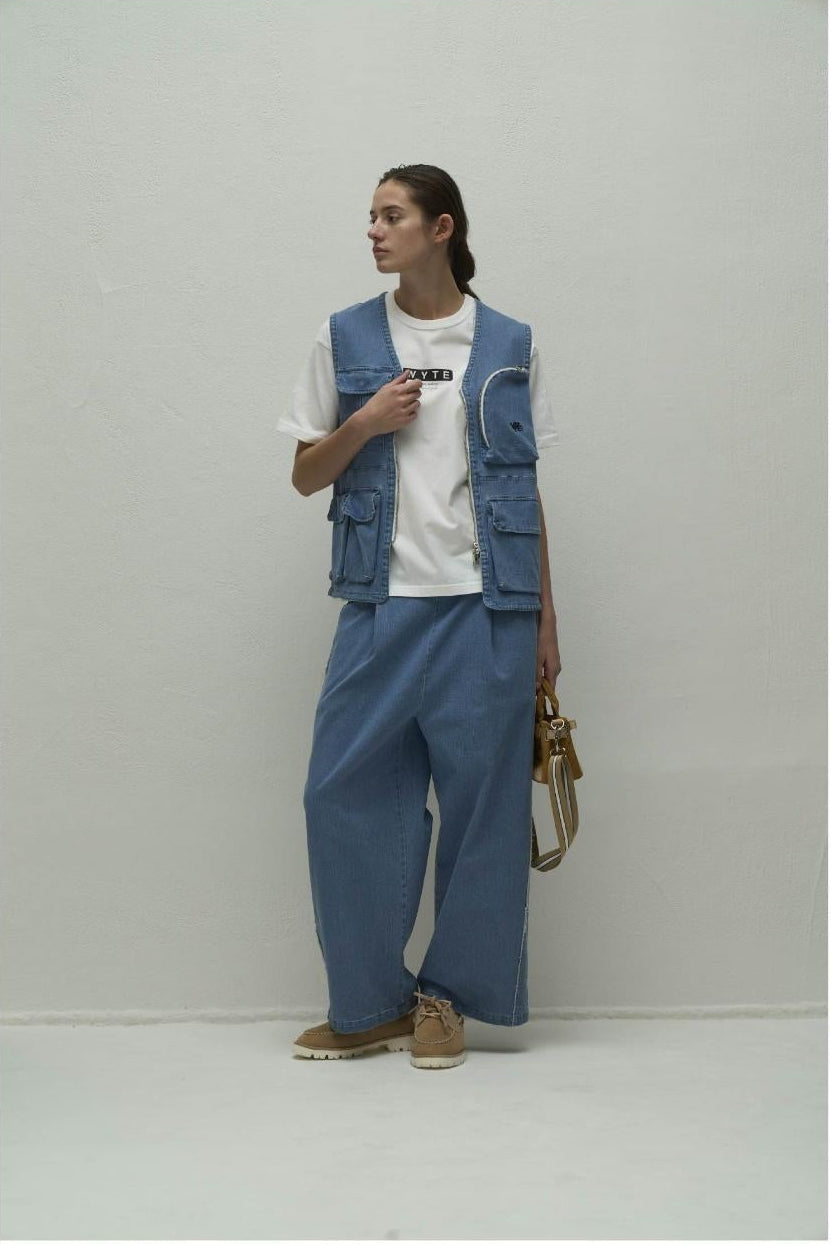 【WYTE】ペイズリーエンボスシープスキンデッキシューズ/12-90091