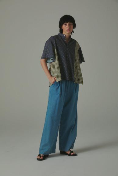 【ANGELINA】デニムギャザーパンツ/26163-9082P