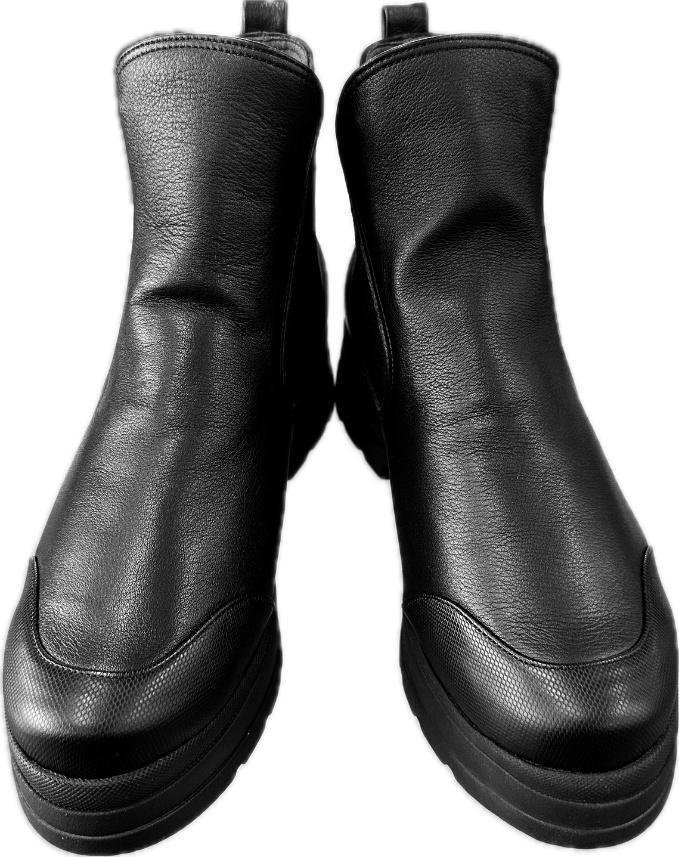 【NOIRS&co】サイドゴアブーツ/HSB60009BK