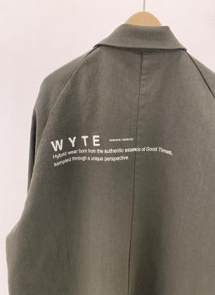 【WYTE】シャンブレーデニムショップコート/W-15022