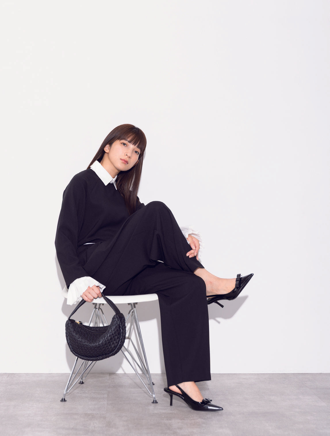 【MARGAUX VINTAGE】ウエストロゴタックパンツ/MG PT-26007-S