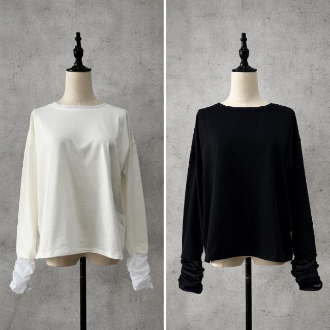 【siro de labonte】ドッキングL/S Tシャツ/R643206