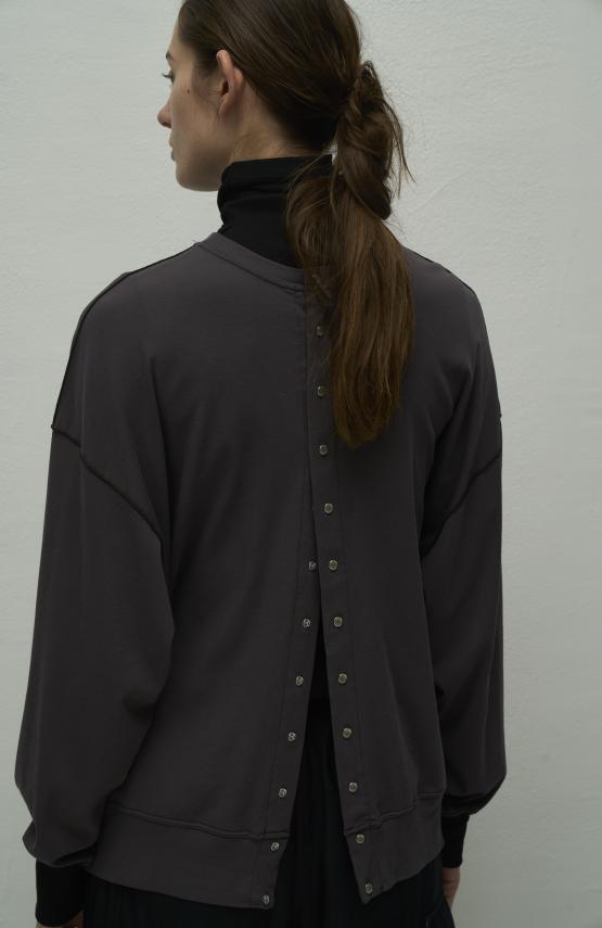 【WYTE】ウェアラブルフロント&バックスウェットカーディガン/11-40420