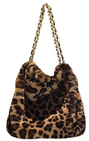 【VIOLAd'ORO】ELMO エコファーチェーンショルダートートSサイズ/V-9063