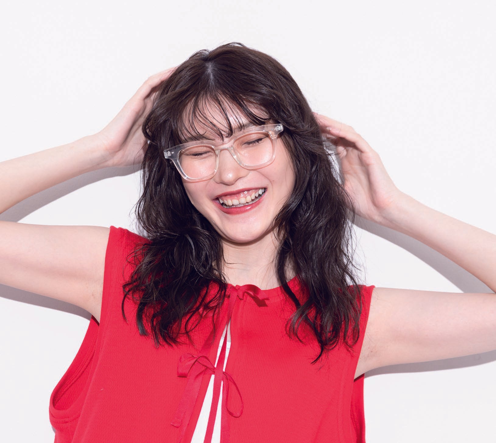 【MARGAUX VINTAGE】タイフロントベスト/MG CT-26048-S