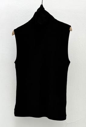 【WYTE】ウェアラブルフロント&バックスリーブレスハイネックプルオーバー/11-40410