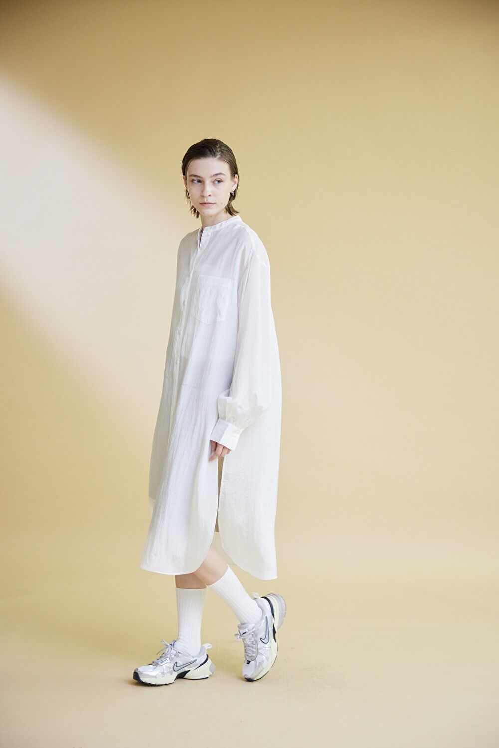 【SUGAR ROSE】深スリットロングシャツ/243059