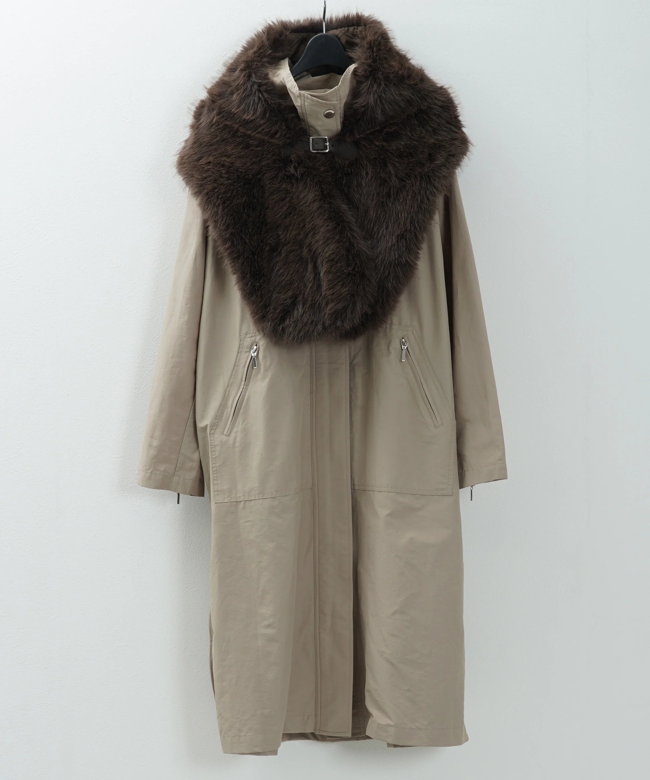 【AGNOST】ファージレドッキングロングコート/66224142