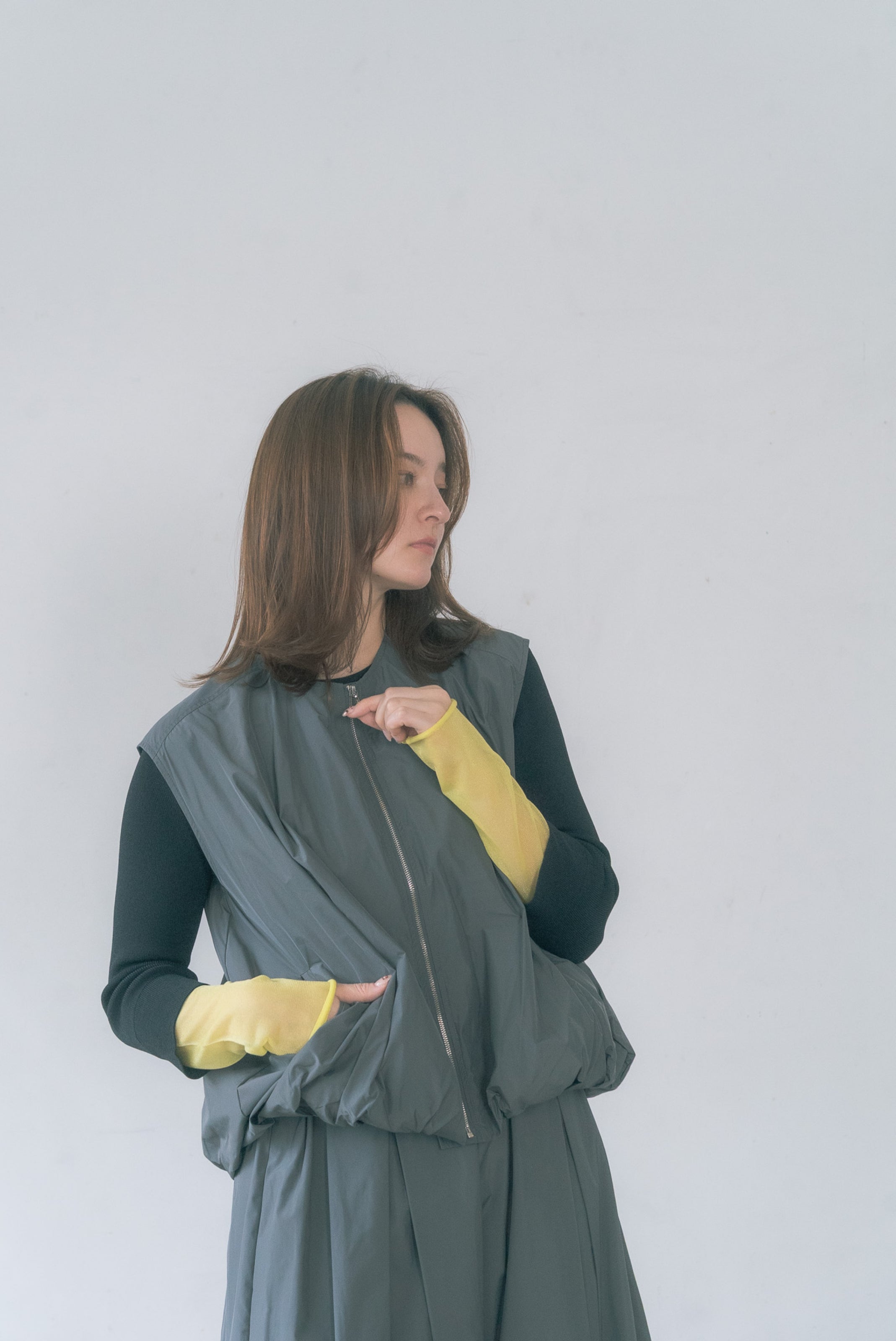 【ante aciem】シアードッキングリブプルオーバー/10267951