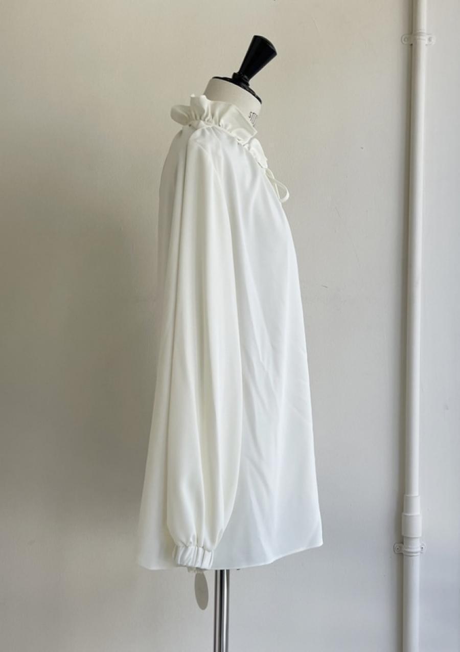 【anana】ジョーゼットフリルリボンブラウス/a52-049