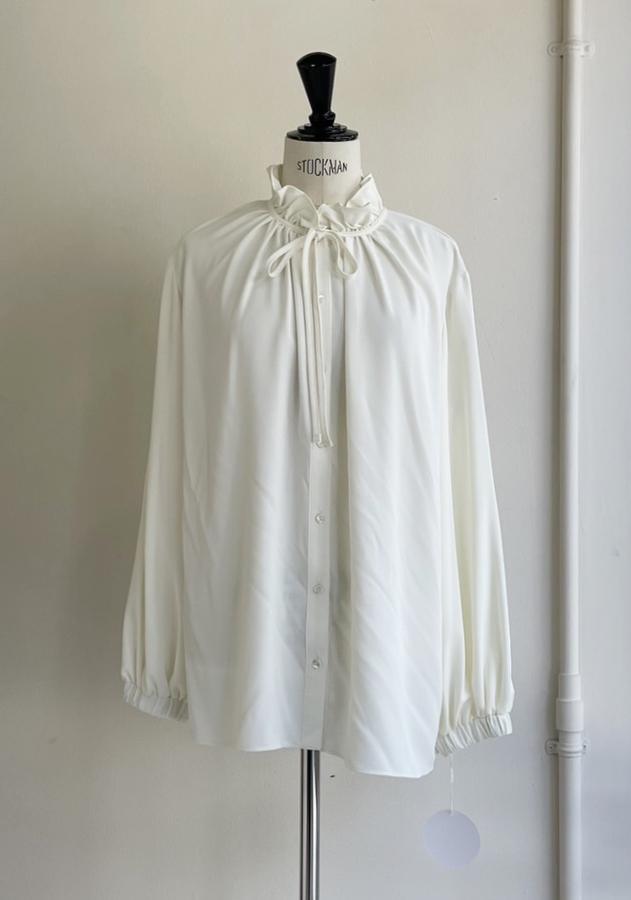 【anana】ジョーゼットフリルリボンブラウス/a52-049