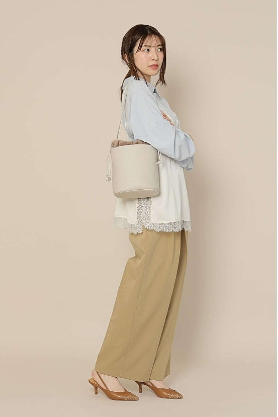 【story.】レザーネステッドワンショルダーS/3A-1900-4