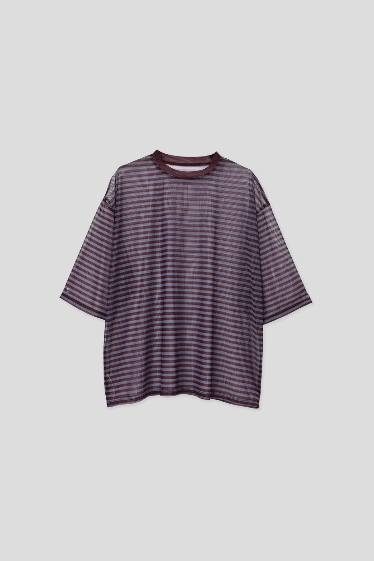【WHYTO.】シアーボーダーT/WHT27HCS4034