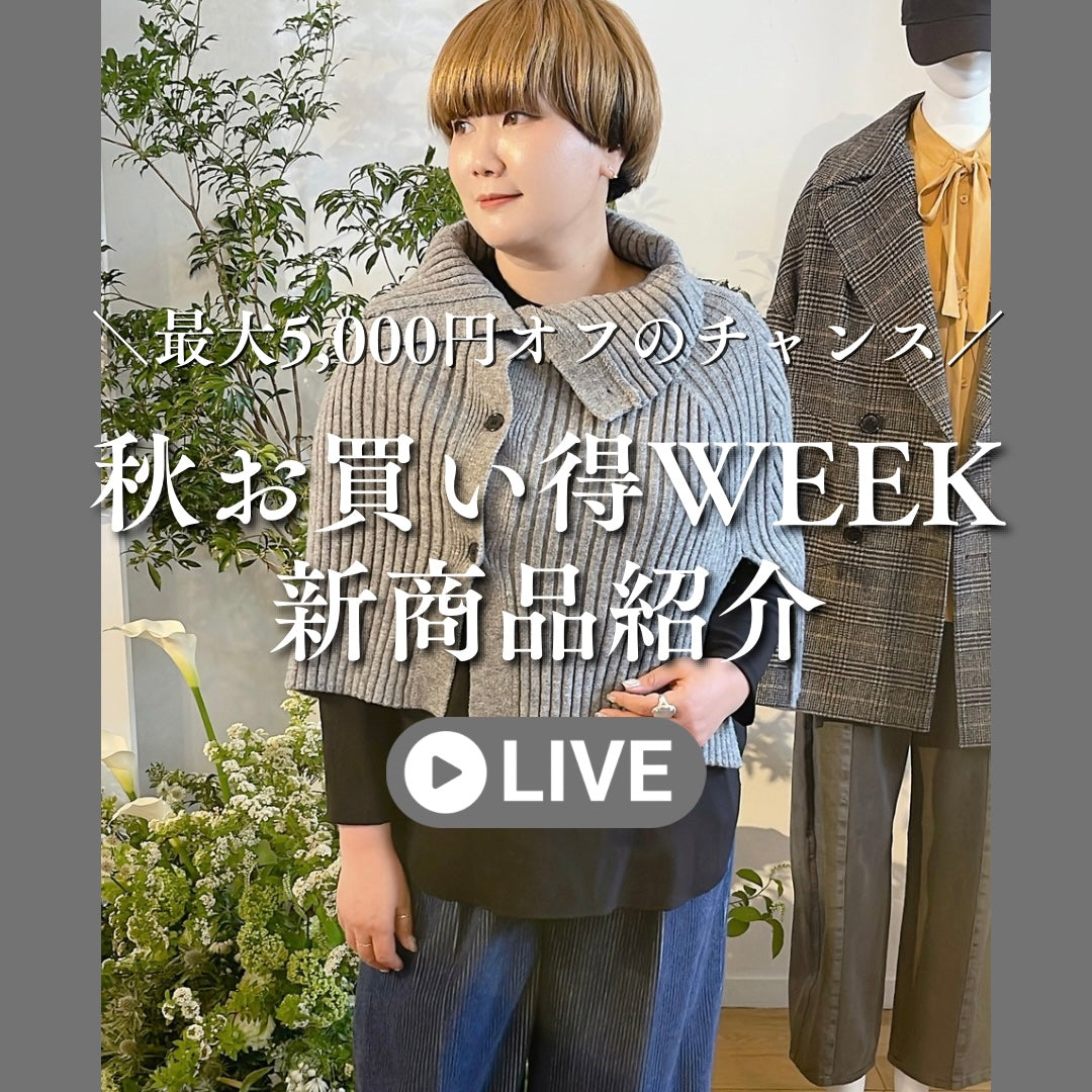 秋お得WEEK新商品紹介