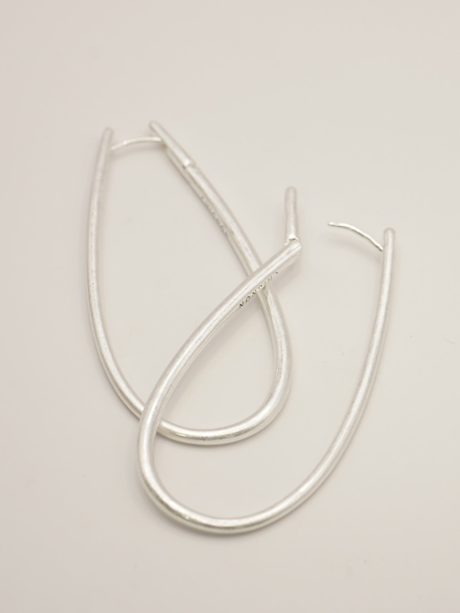 【CHIGNON】ドロップフープワンタッチピアス/0061-112SH