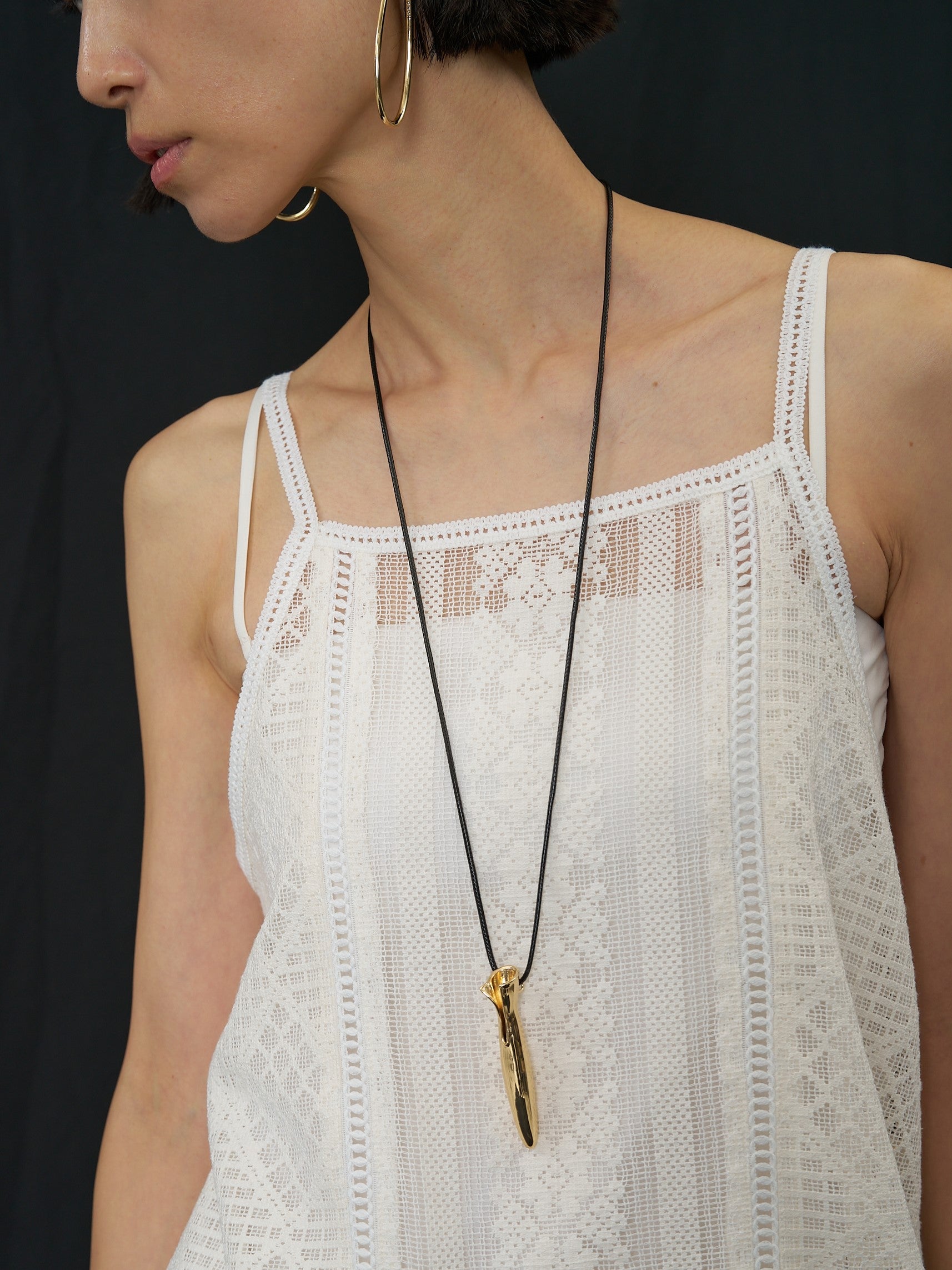 【CHIGNON】ロングチューブネックレス/0061-116SH