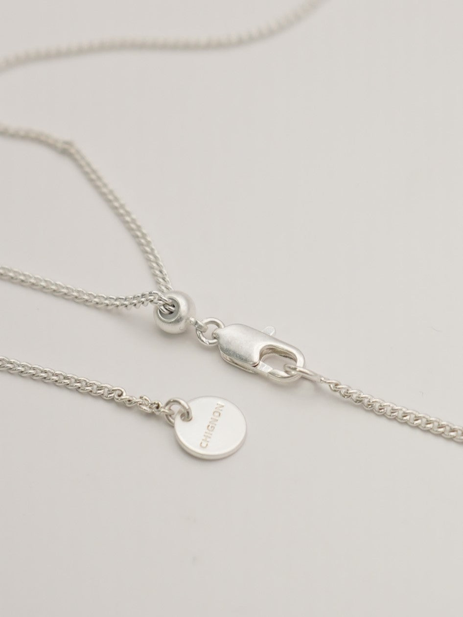 【CHIGNON】石入りコインネックレス/0061-118SH