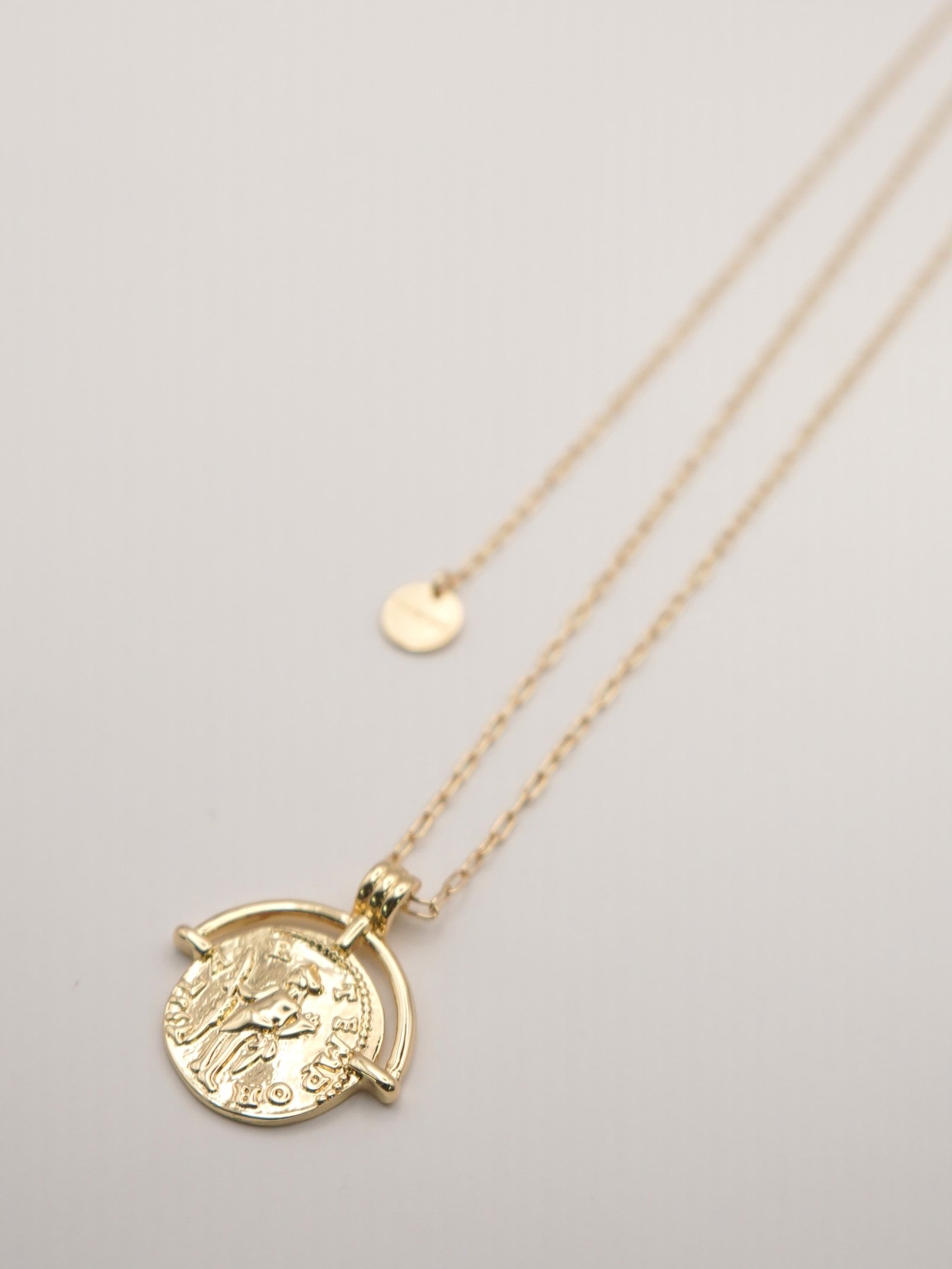 【CHIGNON】変形コインネックレス/0061-119SH