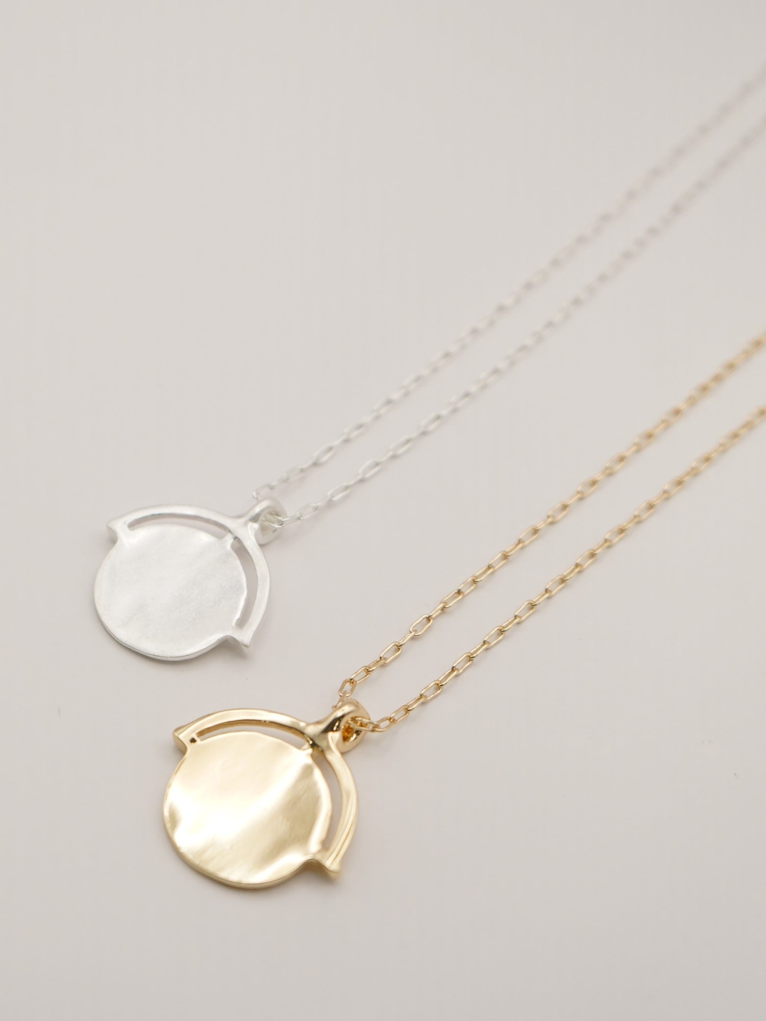 【CHIGNON】変形コインネックレス/0061-119SH