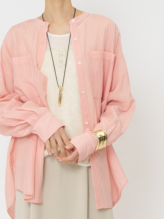 【CHIGNON】幅広ウェーブバングル/0061-125RT