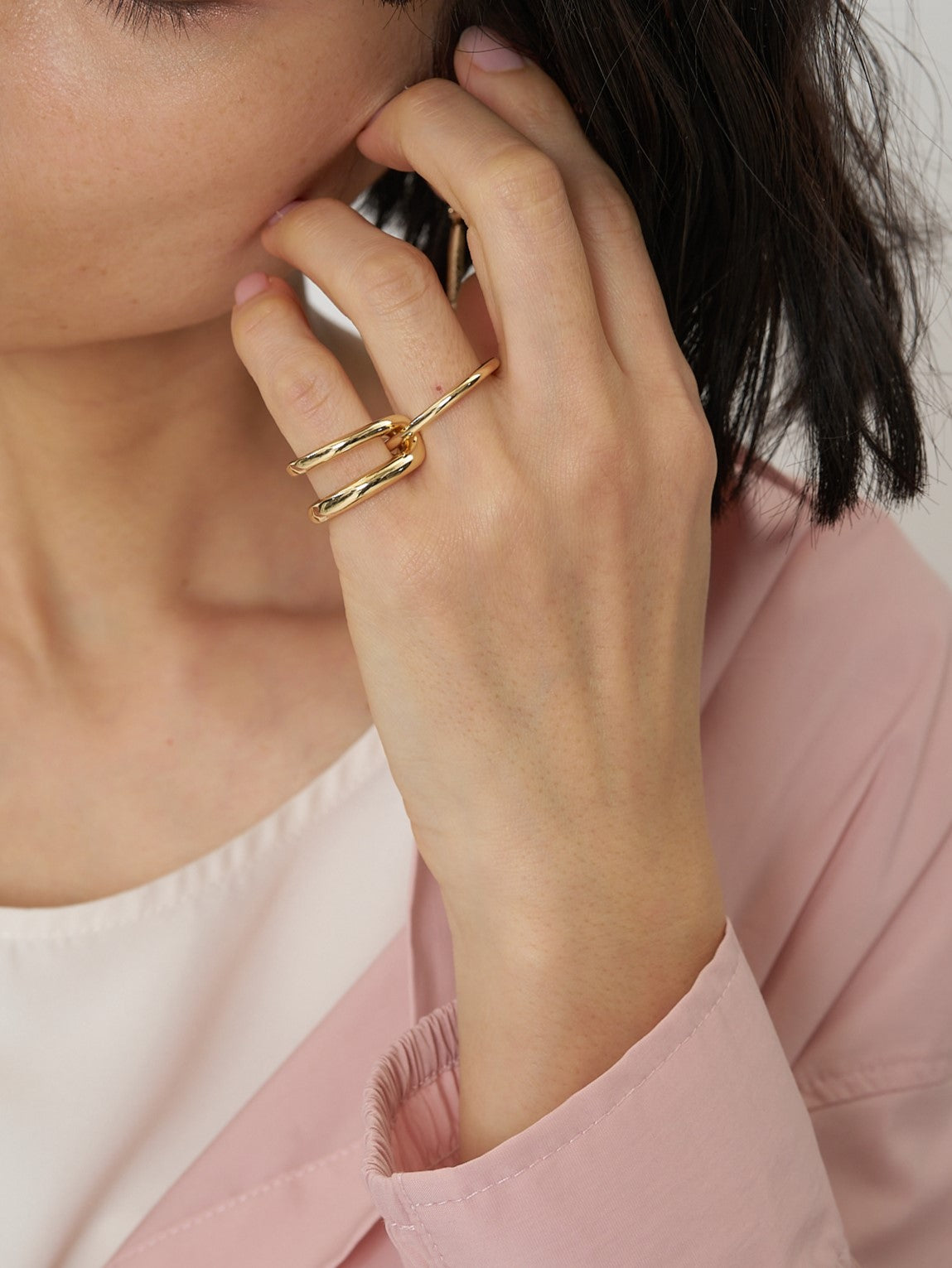 【CHIGNON】2WAYコネクトリング/0061-126RT