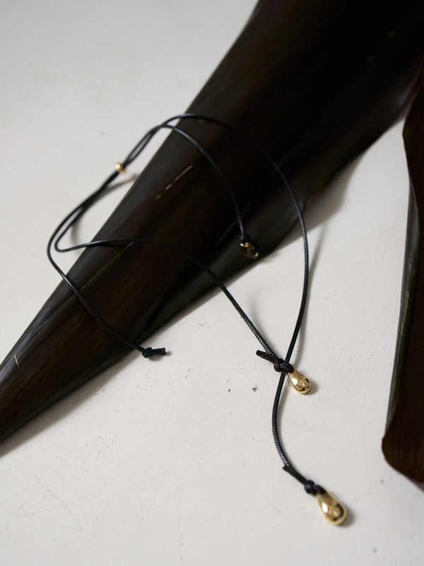 【CHIGNON】ニュアンスドロップY字コードネックレス/0062-436SH