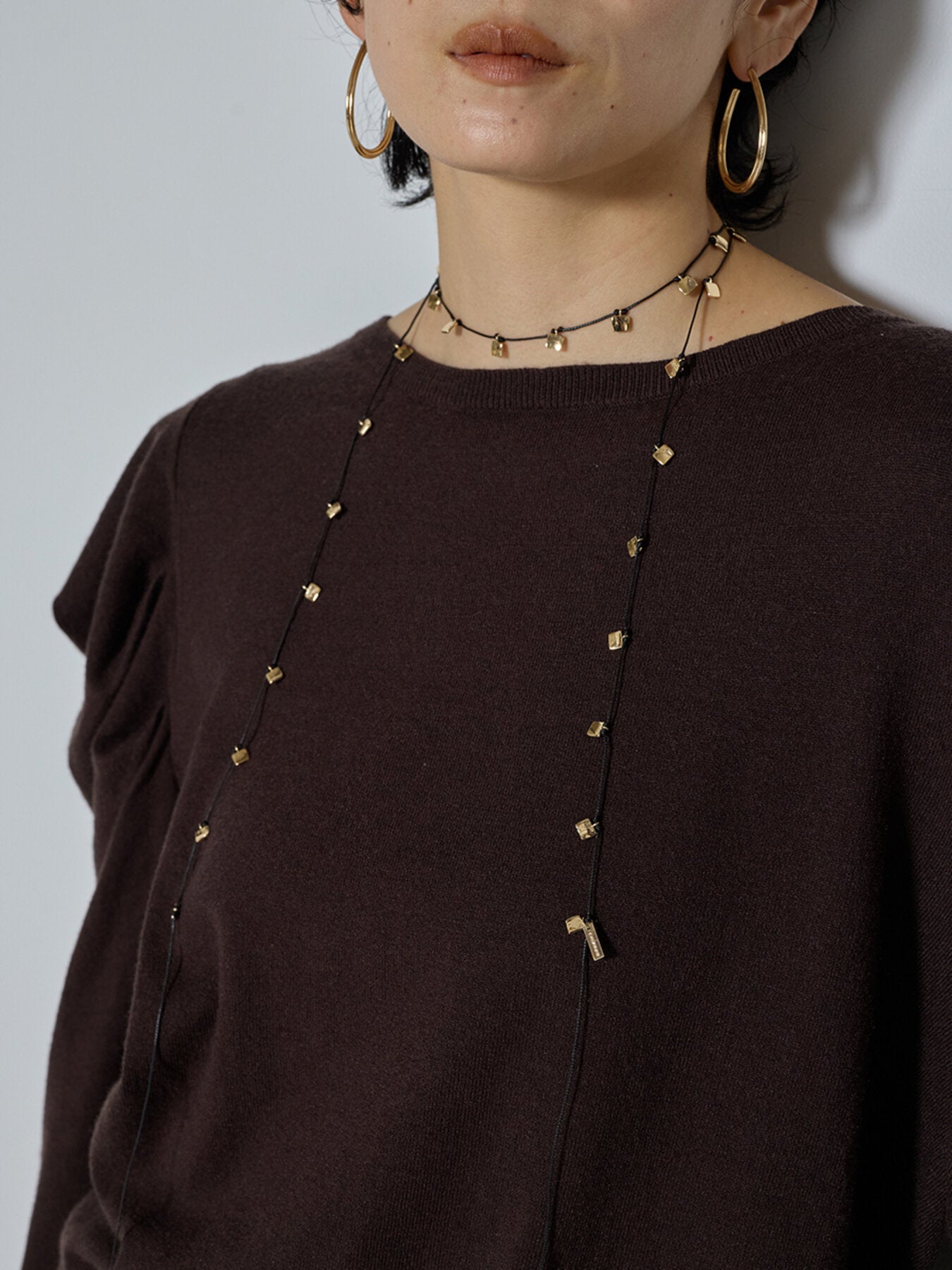 【CHIGNON】クローバーフープピアス&ミニエポピアス/0065-452SH