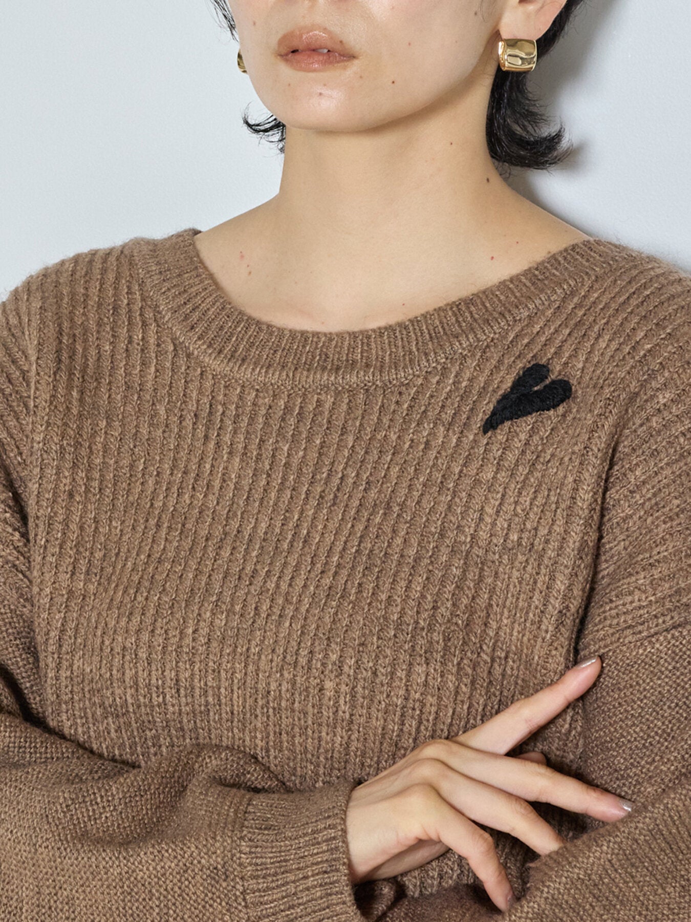 【CHIGNON】メルティスクエアWフェイスピアス/0065-455SH