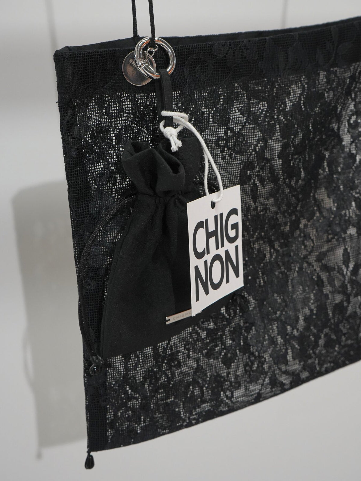 【CHIGNON】レースバッグ&ミニ巾着/0066-786SH