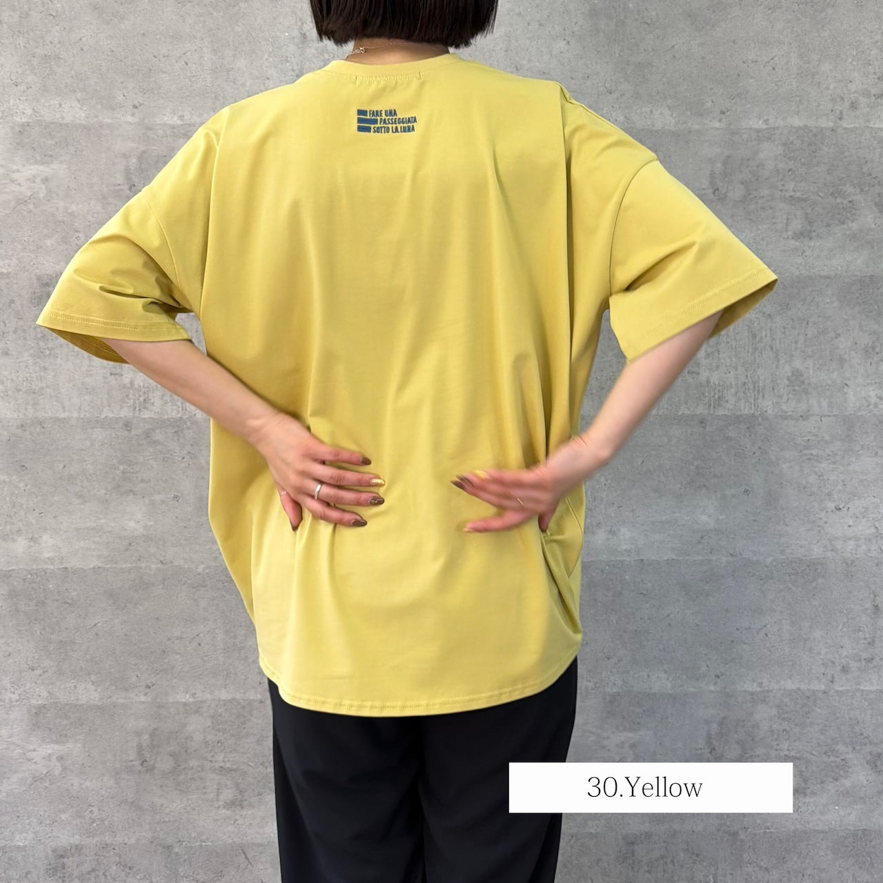 【Anna Kerry】バックネックロゴTシャツ/85261916
