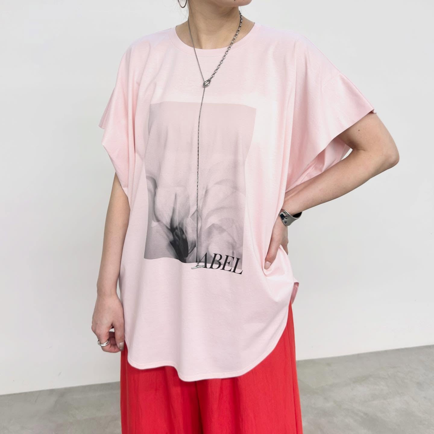 【NUS】コンパクトクールローレル天笠タックススリーブフォトTシャツ/610-35045