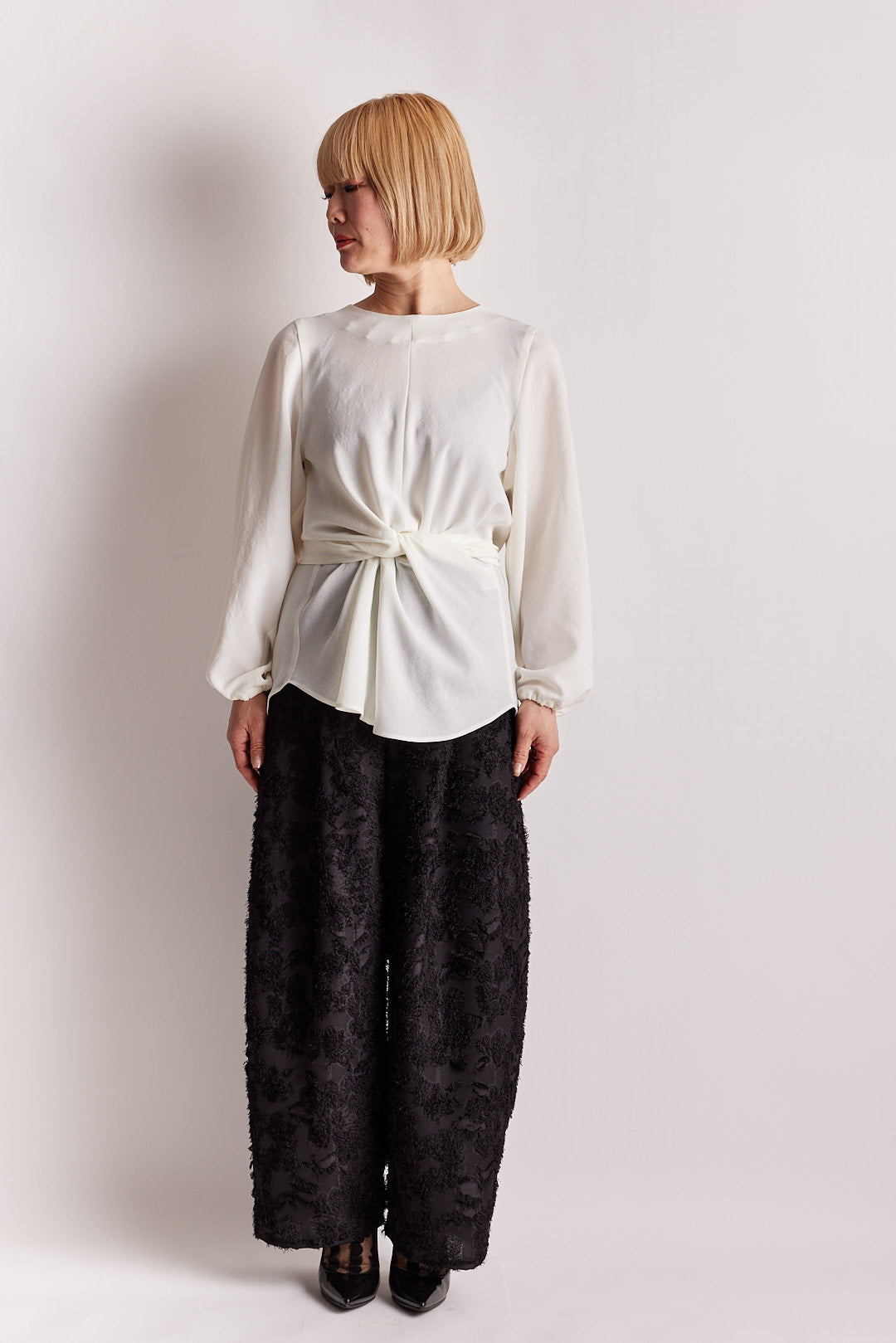 【STELLA CIFFON】ドライライリートップ/ST3-27406