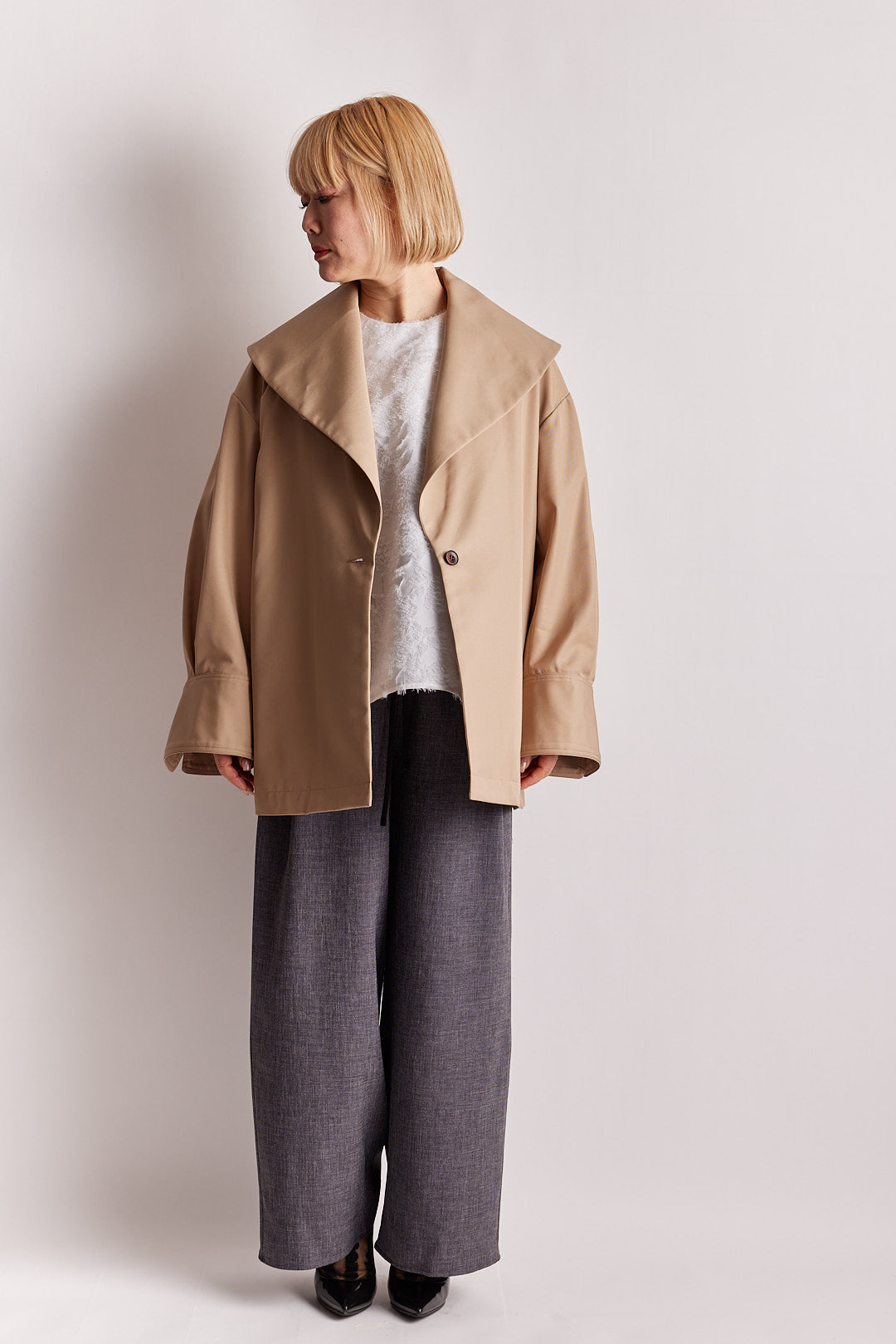 【STELLA CIFFON】シロスパンT/Cツイルコート/ST3-27103