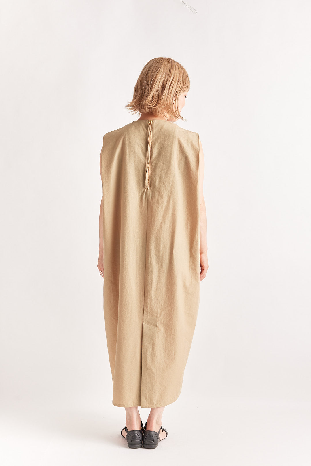 【STELLA CIFFON】カーゴタッサースリーブレスドレス/ST1-26601