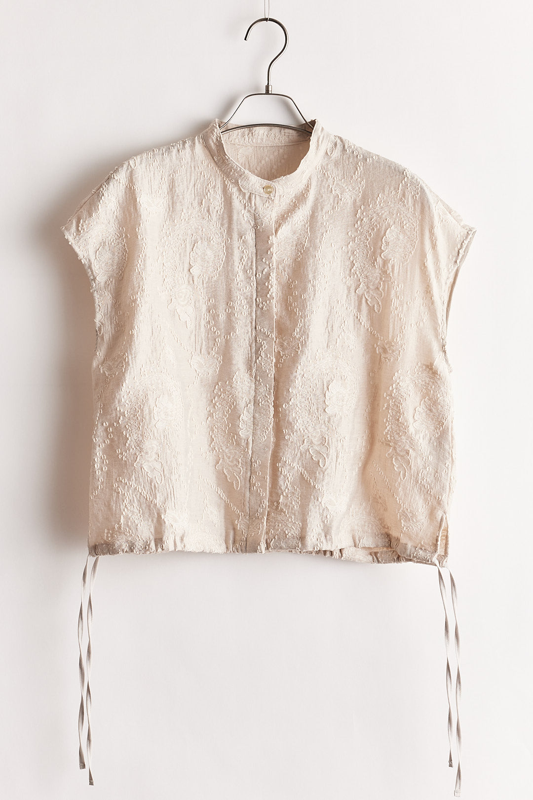 【STELLA CIFFON】ペイズリーカットジャガードトップ/ST2-26407