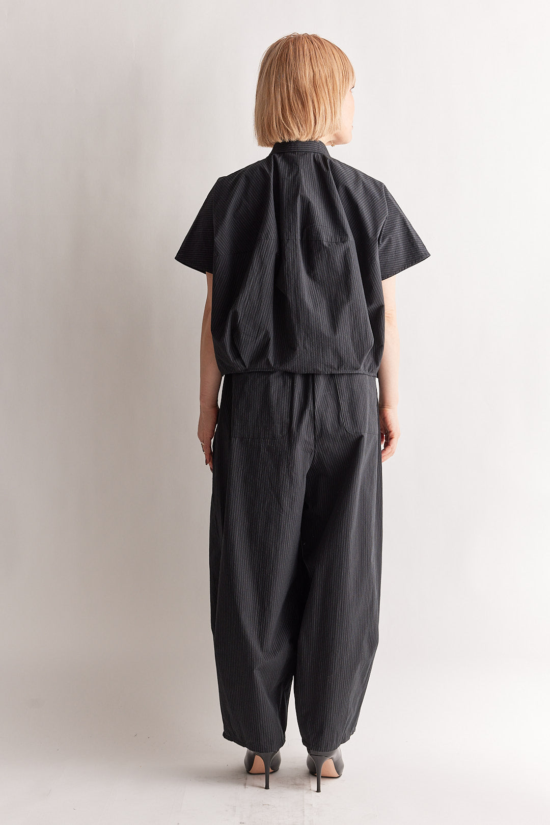 【STELLA CIFFON】ナチュラルリップルボイルボリュームトップ/ST2-26406