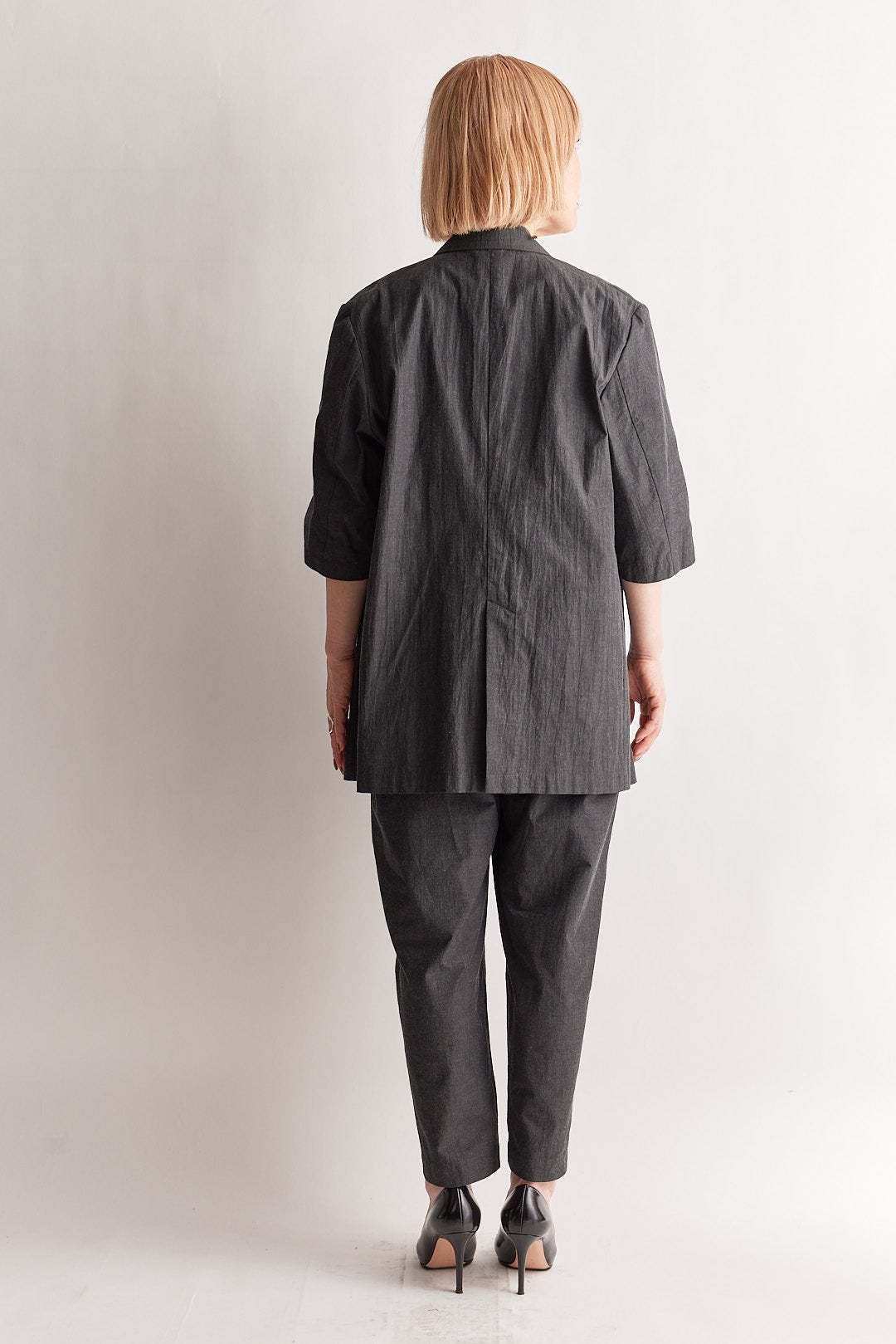 【STELLA CIFFON】コットンリネンMUgワッシャージャケット/ST2-26103